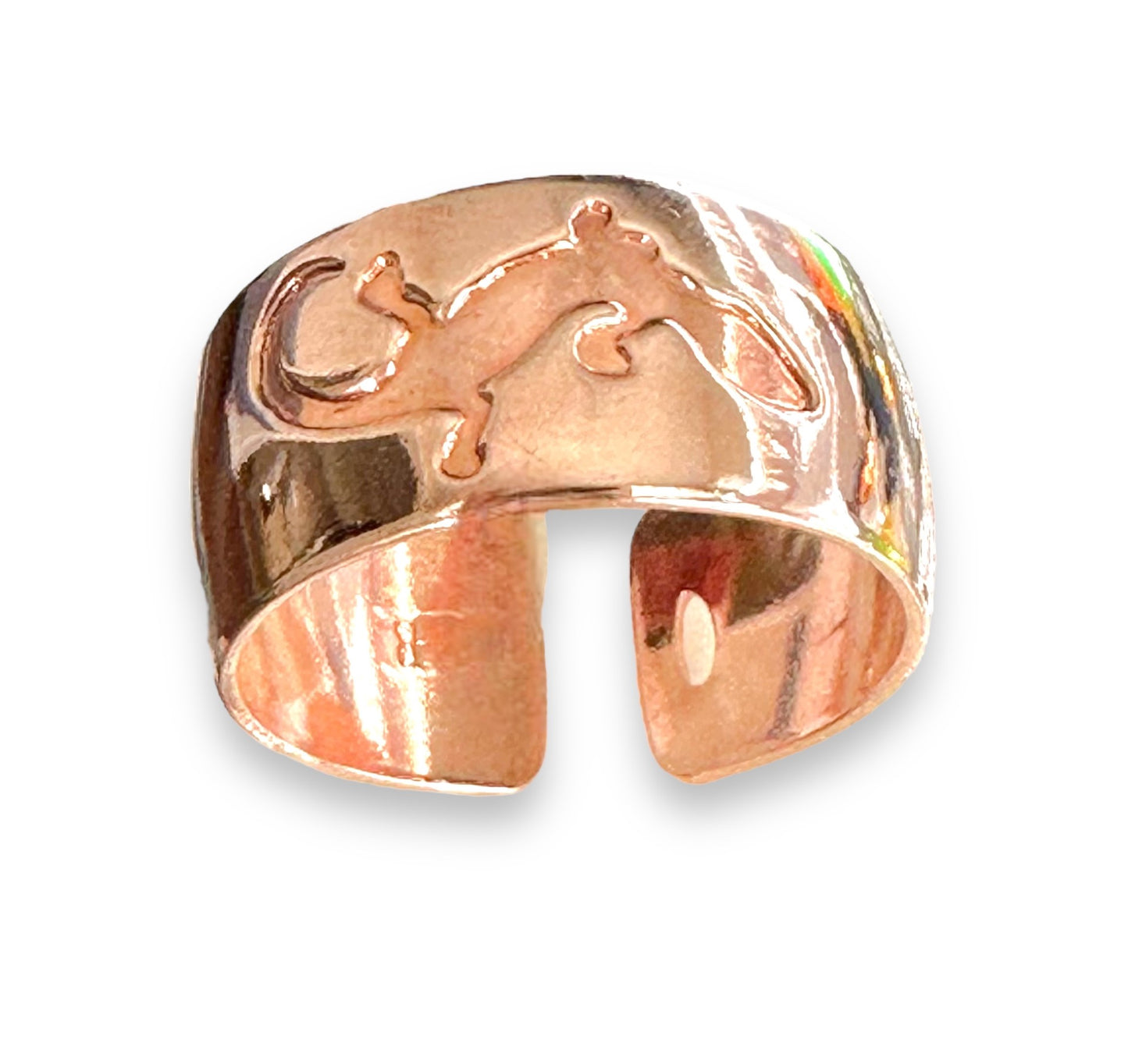🌸Anillo Geko Rosa