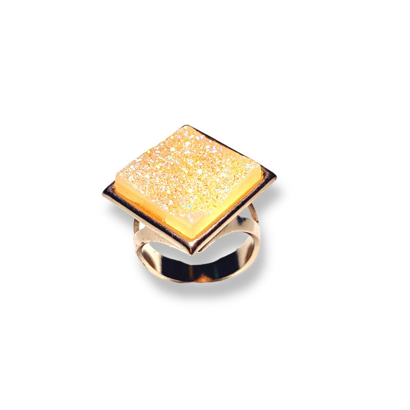 🌸Anillo Destellos Rosa