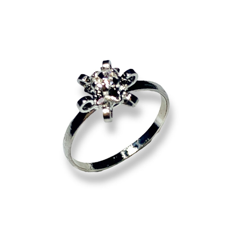 🌸Anillo Flor Blanca