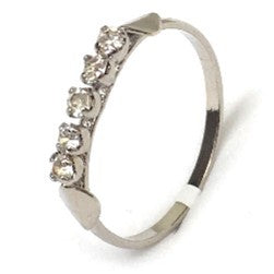🌸Anillo Churumbela Blanca